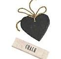 Budget Wedding Buy: Bistro Bleu Heart Shaped Slate&nbsp;Chalkboard