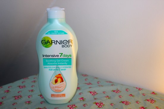 Garnier Body Intensive 7 Days Gel Cream Peach Moisturiser Worst Products Beauty 2012