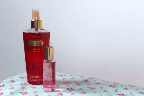 Victorias Secret Pure Seduction Fragrance Perfume eau de toilette plum freesia mist bottle