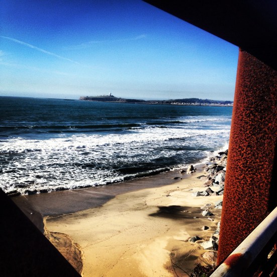 View from the bridge