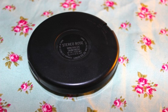 MAC Mineralize Skinfinish MSF Stereo Rose Back