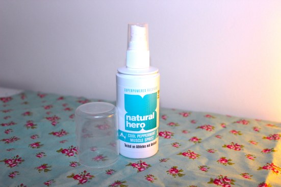 Natural Hero Cool Peppermint Muscle Spritz Review