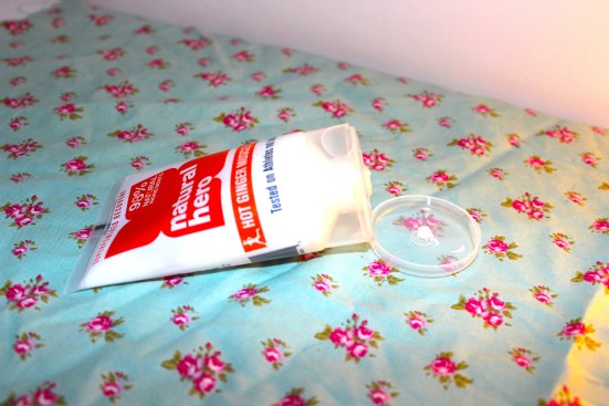 Natural Hero Hot Ginger Muscle Rub Review