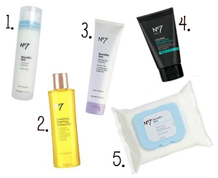 No7 Skincare Top 5 Boots Money Off Voucher