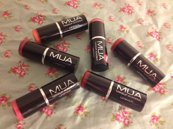 MUA Lipstick Swatches Review Budget Beauty
