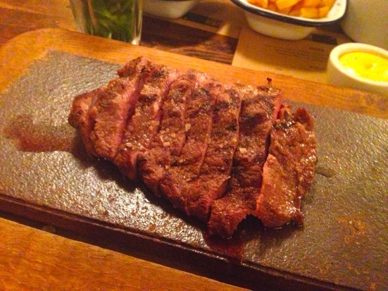 flat iron steak restaurant soho review london