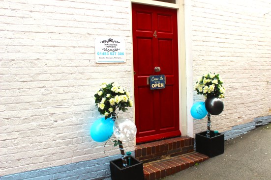 On Cloud Nine beauty godalming treatment massage review door