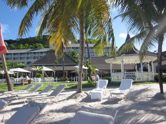 Beach Area The BodyHoliday St Lucia review