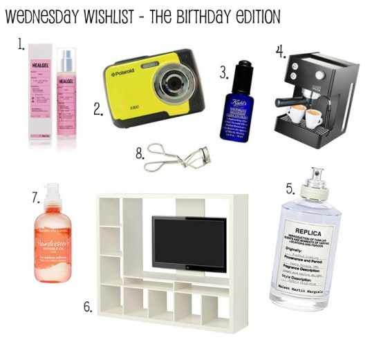 Birthday Wednesday Wishlist