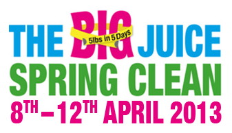 BJSC logo juicemaster detox spring clean jason vale diary day 1